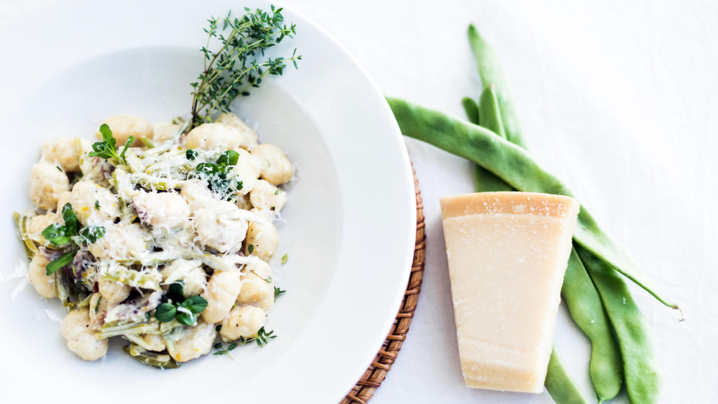 Gnocchi com Feijão Verde e Presunto 24Kitchen Veja as suas Receitas