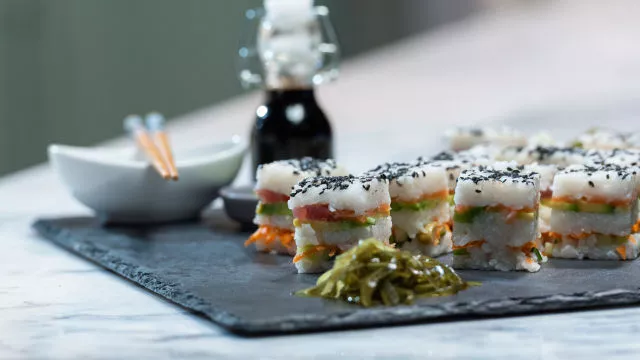 Pudim de Sushi