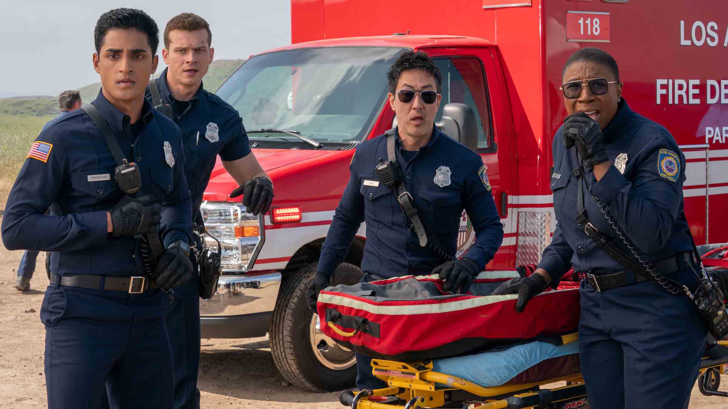 Série 9-1-1 EP 01 #serie #911 #emergencia #bombeiros